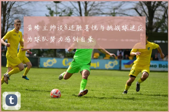 黄蜂主帅谈8连胜喜悦与挑战球迷应为球队努力感到自豪